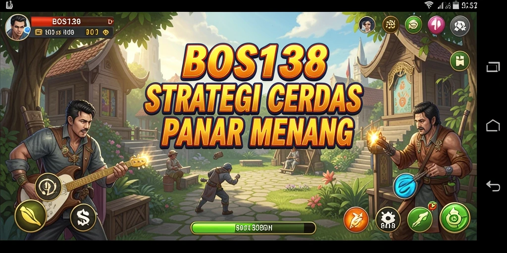 Tampilan gameplay strategis BOS138 yang menegangkan.