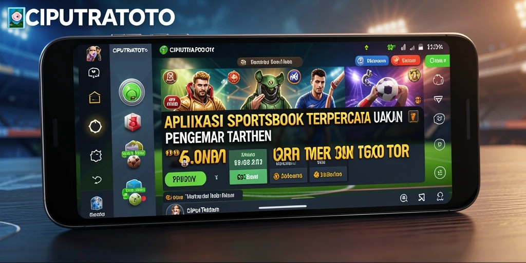 Tangkapan layar dari gameplay aplikasi Sportsbook CIPUTRATOTO.
