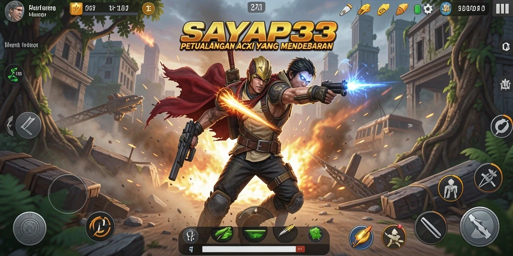 Gameplay seru penuh aksi dengan karakter yang menawan.