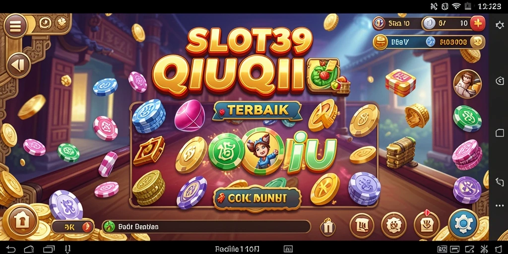 Screenshot gameplay QiuQiu yang menarik dari SLOT39.