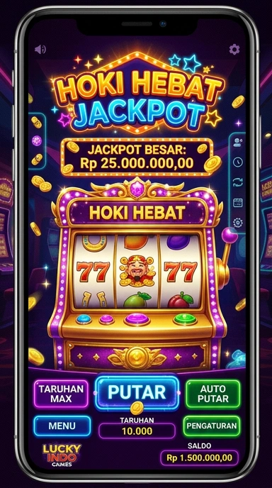 Tampilan antarmuka Hokihebat yang sederhana dan efektif.